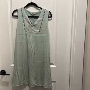 Blue studded dress - perfect for Easter